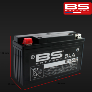 Bateria BS SLA BT12-10Z 12V 10,5Ah 180CCA
