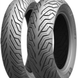 Pneu Michelin 100/80-14 CITY GRIP 2 - Instalação não incluída.